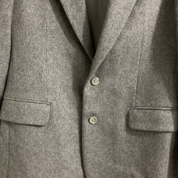 Men’s Gray Wool-Blend Blazer, NWT, Size 37R - Picture 2 of 5